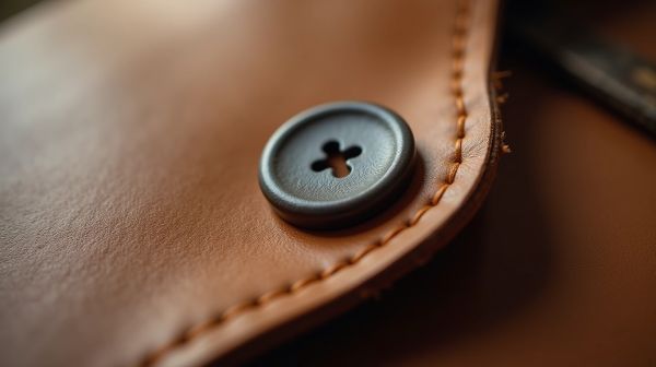 Quel bouton de col choisir pour vos créations en cuir ?