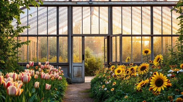 Transformez votre jardin avec une serre ACD élégante et robuste